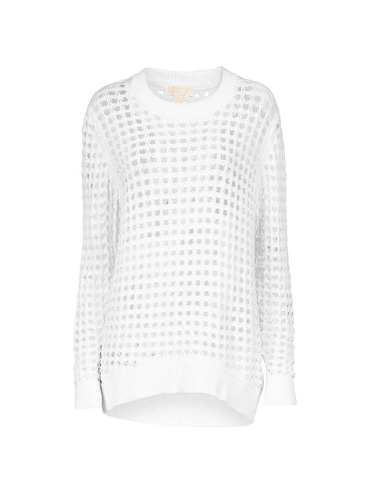 Easy Mesh Cotton Sweatshirt