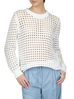 Easy Mesh Cotton Sweatshirt