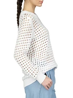 Easy Mesh Cotton Sweatshirt