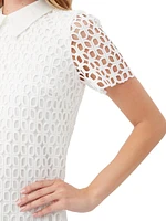 Sorrento Openwork Sheath Minidress