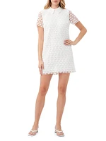 Sorrento Openwork Sheath Minidress