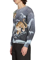 Cloud Tiger Cotton-Blend Sweater