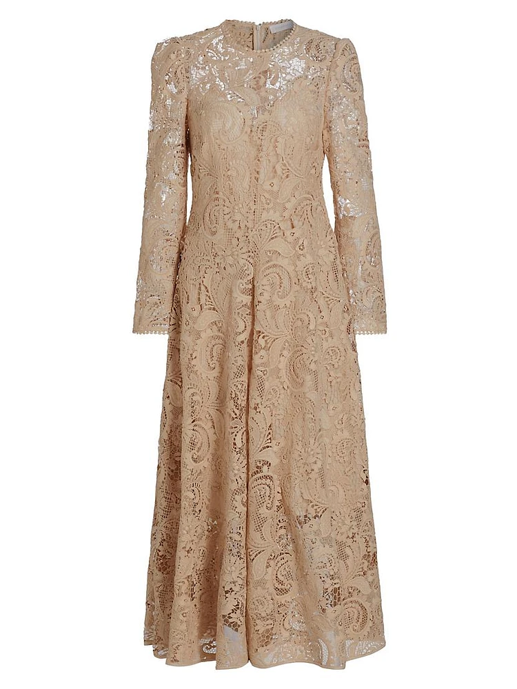 Waverly Lace Midi-Dress