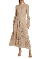 Waverly Lace Midi-Dress