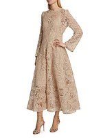 Waverly Lace Midi-Dress