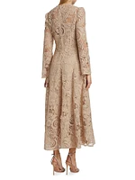 Waverly Lace Midi-Dress