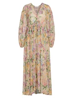 Halliday Gathered Maxi Dress