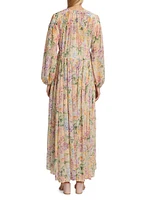 Halliday Gathered Maxi Dress