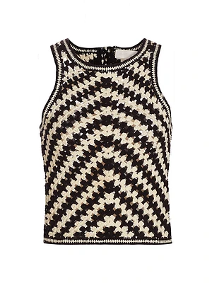 Halliday Hand-Crocheted Tank