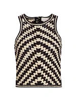 Halliday Hand-Crocheted Tank