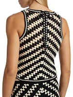 Halliday Hand-Crocheted Tank