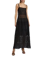 Halliday Lace Slip Maxi Dress