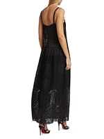 Halliday Lace Slip Maxi Dress