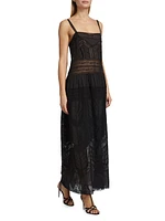 Halliday Lace Slip Maxi Dress