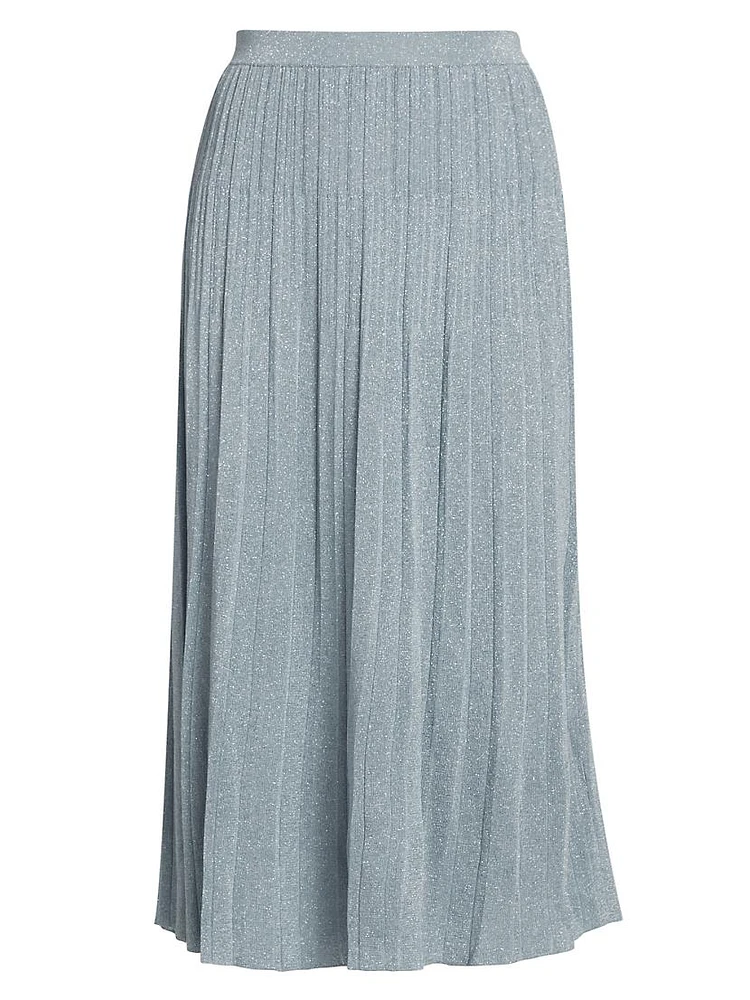 Waverly Rib-Knit Midi-Skirt