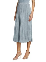 Waverly Rib-Knit Midi-Skirt