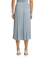 Waverly Rib-Knit Midi-Skirt