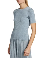 Waverly Rib-Knit T-Shirt