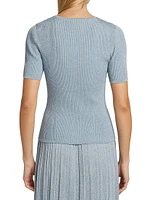 Waverly Rib-Knit T-Shirt