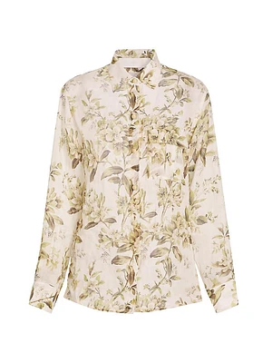 Golden Manstyle Floral Shirt