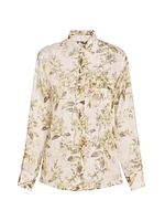 Golden Manstyle Floral Shirt