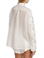 Halliday Lace Oversized Shirt