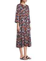 Nampula Floral Midi-Dress