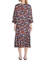 Nampula Floral Midi-Dress