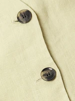 Jordyn Linen Waistcoat