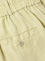 Perli Wide-Leg Linen Pants