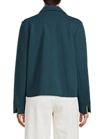 Jena Ponté-Knit Short Jacket