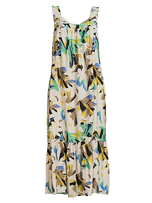 Onicki Geometric Shift Maxi Dress