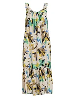 Onicki Geometric Shift Maxi Dress