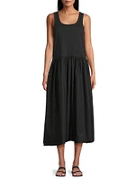 Naha Cotton Midi-Dress