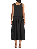 Naha Cotton Midi-Dress