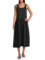 Naha Cotton Midi-Dress