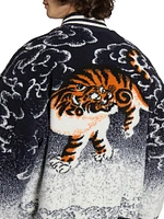 Cloud Tiger Bomber Jacket