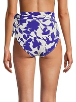 Side-Tie High-Waist Bikini Bottom