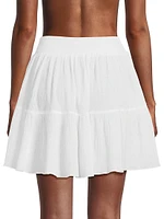 Izzy Cotton Wrap Skirt