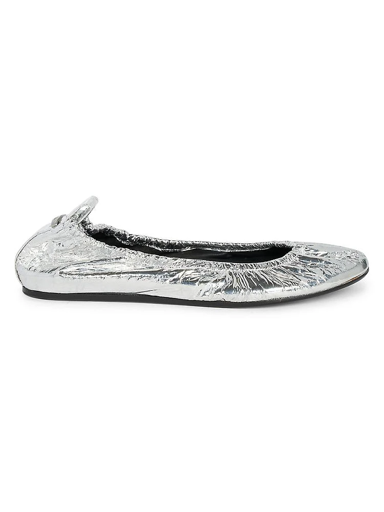 Belna Leather Ballet Flats