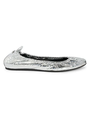 Belna Leather Ballet Flats