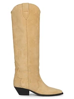 Denvee Suede Knee-High Boots