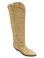 Denvee Suede Knee-High Boots