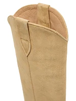 Denvee Suede Knee-High Boots