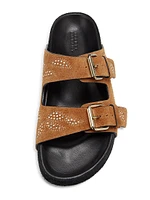 Lennyo Suede Sandals