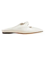 Rowan Knotted Leather Mules