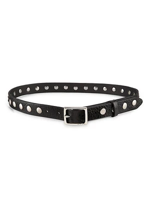 Baby Boyfriend Studded Leather Belt