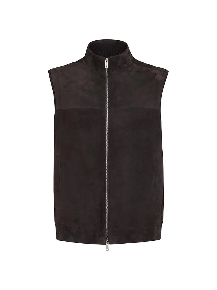 Suede Vest