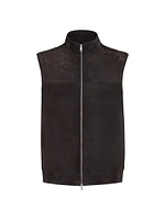 Suede Vest