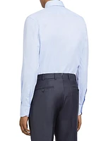 Sea Island Cotton Long-Sleeve Tailoring Shirt